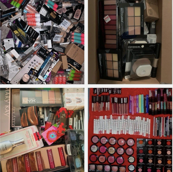 100 Mixed Make Up Box